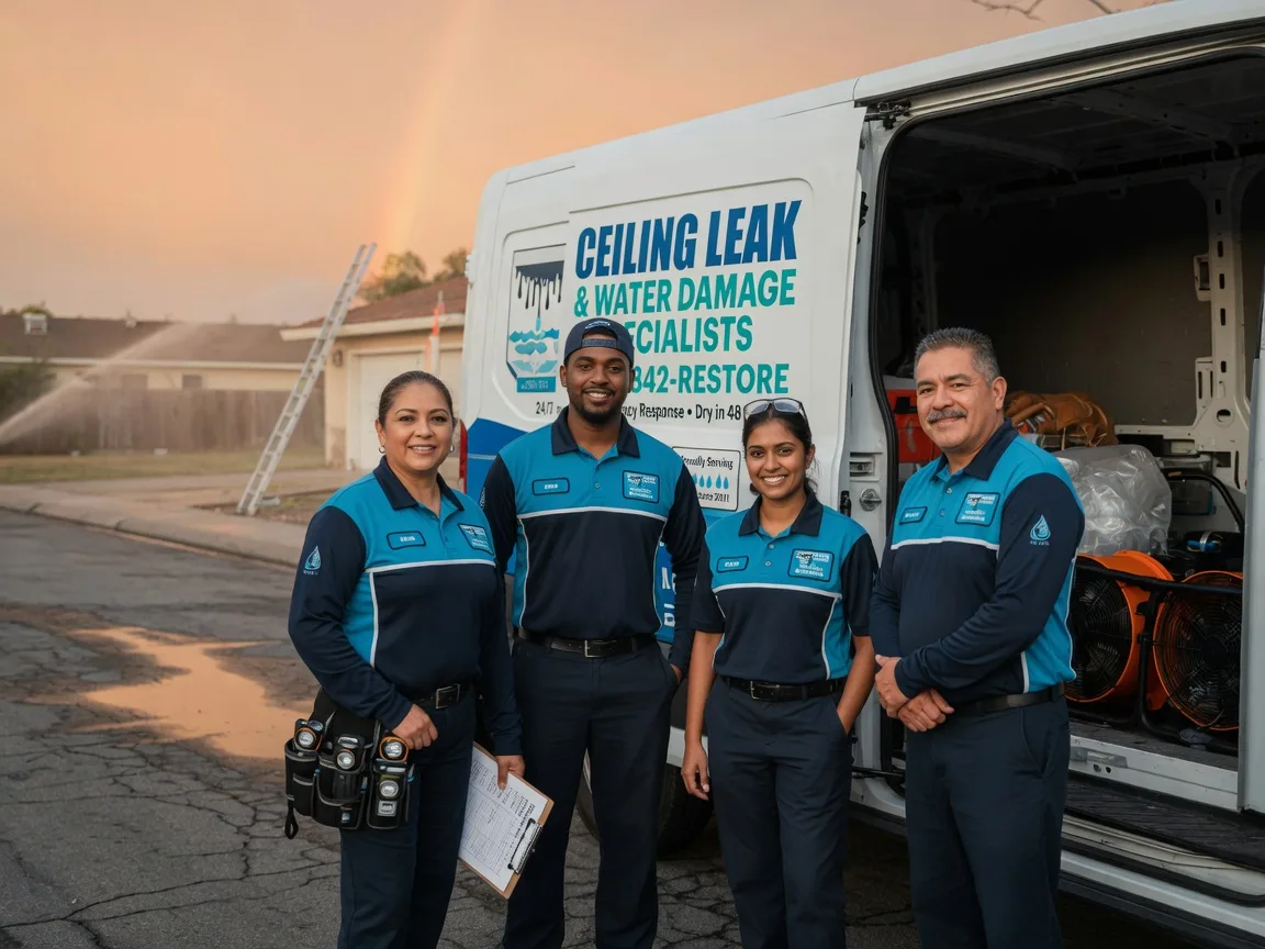 Ceiling Leak Cleanup company in Hewitt, MN