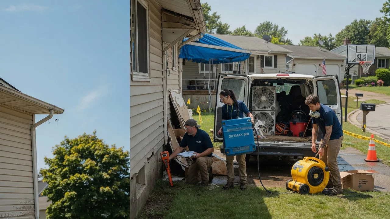Ceiling Leak Cleanup in Hewitt, MN near me