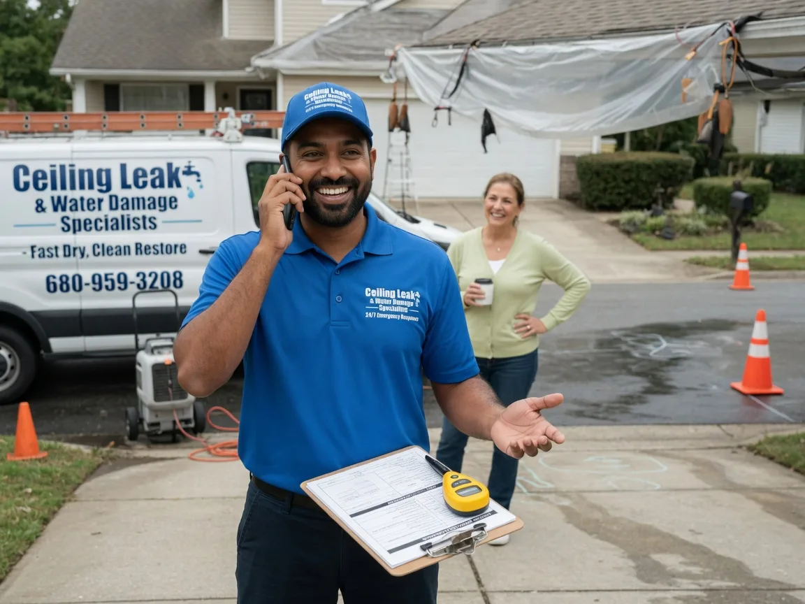 Ceiling Leak Cleanup Hewitt, MN FAQs