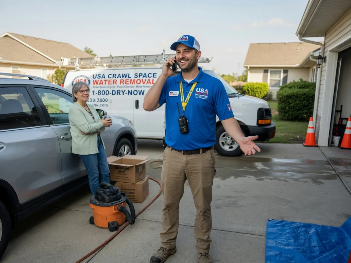 Crawl Space Water Removal Hewitt, MN FAQs